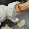 Untitled design (25) Elegant Gold Nail Bangle Bracelet with Pavé Crystals