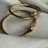 Untitled design (26) Elegant Gold Nail Bangle Bracelet with Pavé Crystals